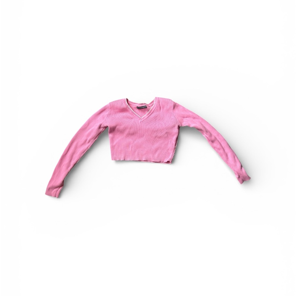 Brandy Melville Pink Crop Top